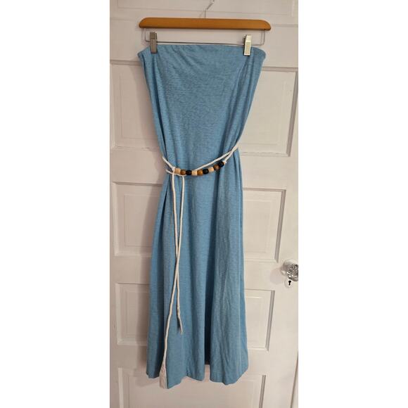 Free People Beach Peyton Maxi Dress in Blue Size XS NWOT - Picture 5 of 6
